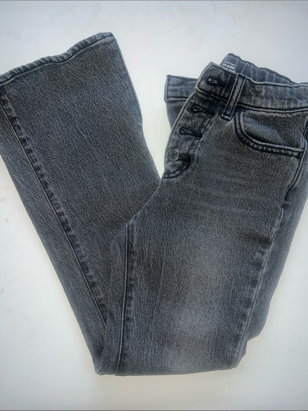 Girl’s Flare Jeans Black Jeans